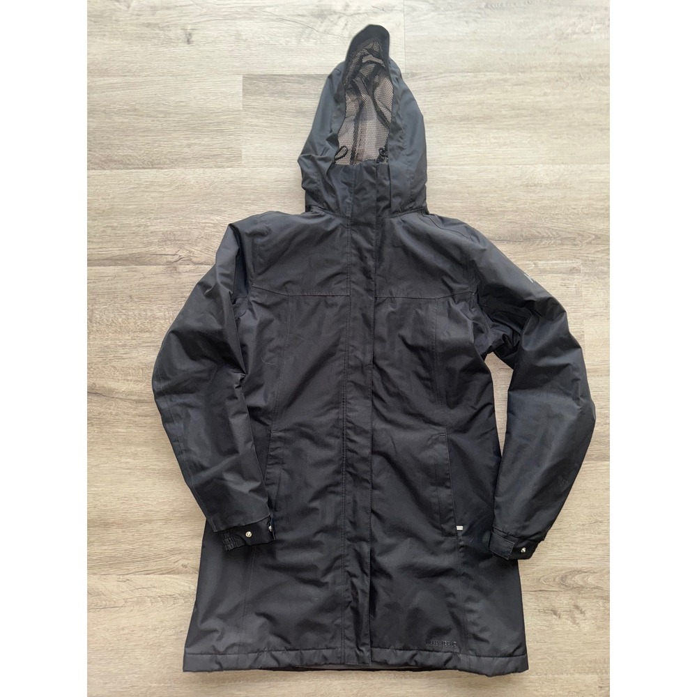 Helly Hanson Women's Black Mid Length Snow Jacket, Small